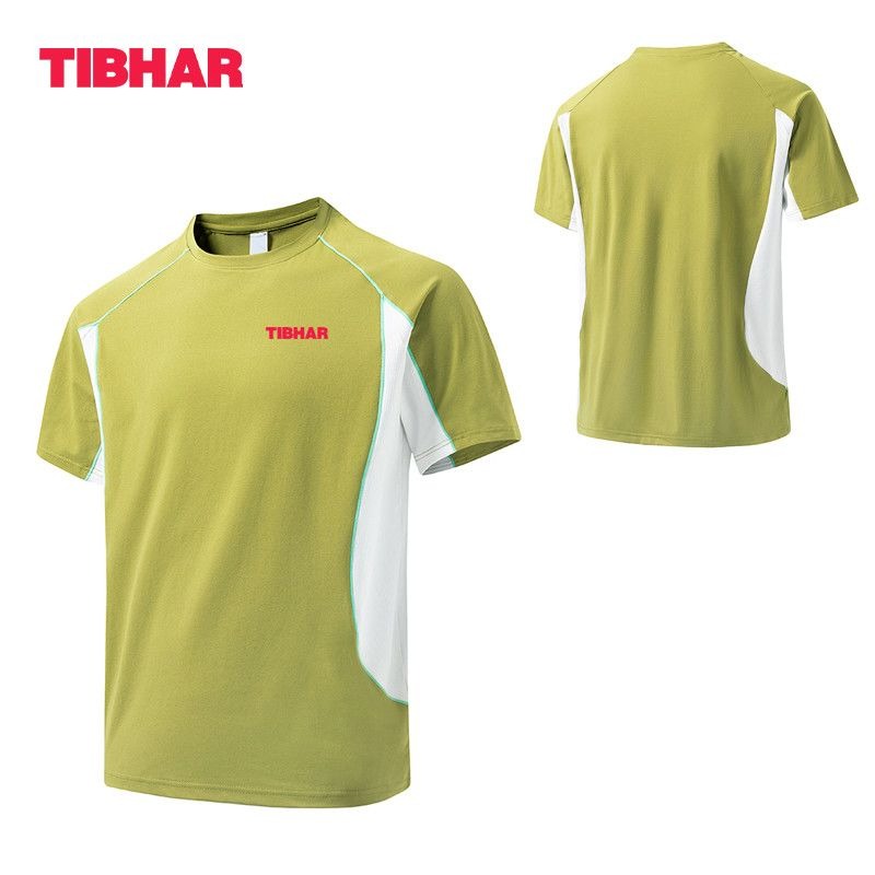 Table Tennis Shirt - TIBHAR Tafeltennis T-shirt Heren Ronde Hals