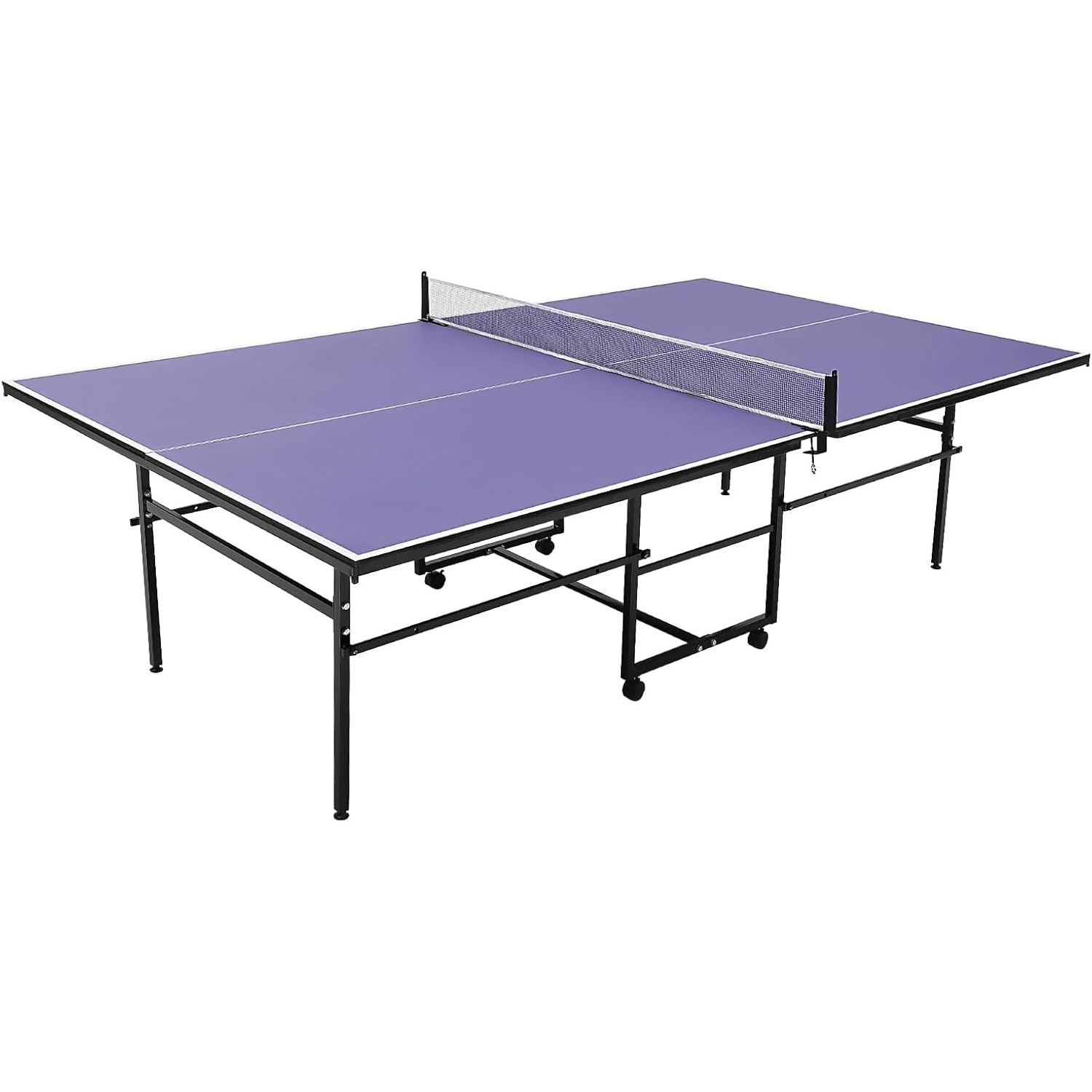Table Tennis Kit - 8 ft draagbare pingpongtafel, professioneel spel