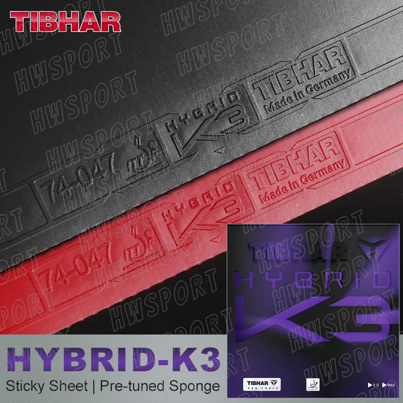 Table Tennis Joola - Tibhar Hybride K3 Tafeltennis Rubber Originele