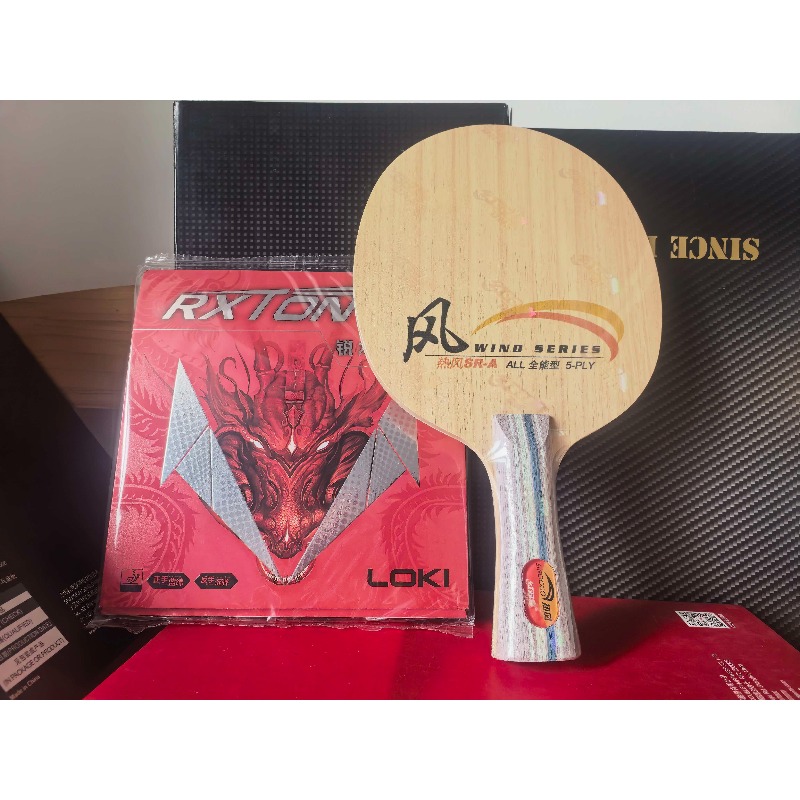 Table Tennis Bat Butterfly - DHS SR-A Wind Sirocco Series Tafeltennisbat,