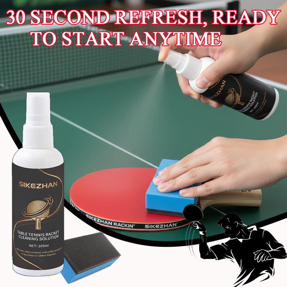 Table Tennis For Sale - Wasvrije reinigingsspray voor tafeltennisrackets om stof/olie