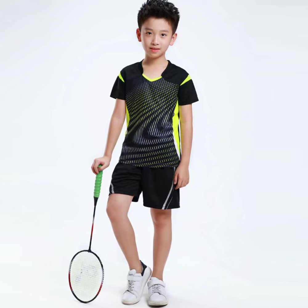 Table Tennis Shirt - Topkwaliteit Kinderen Badminton Tafeltennis Kleding Set