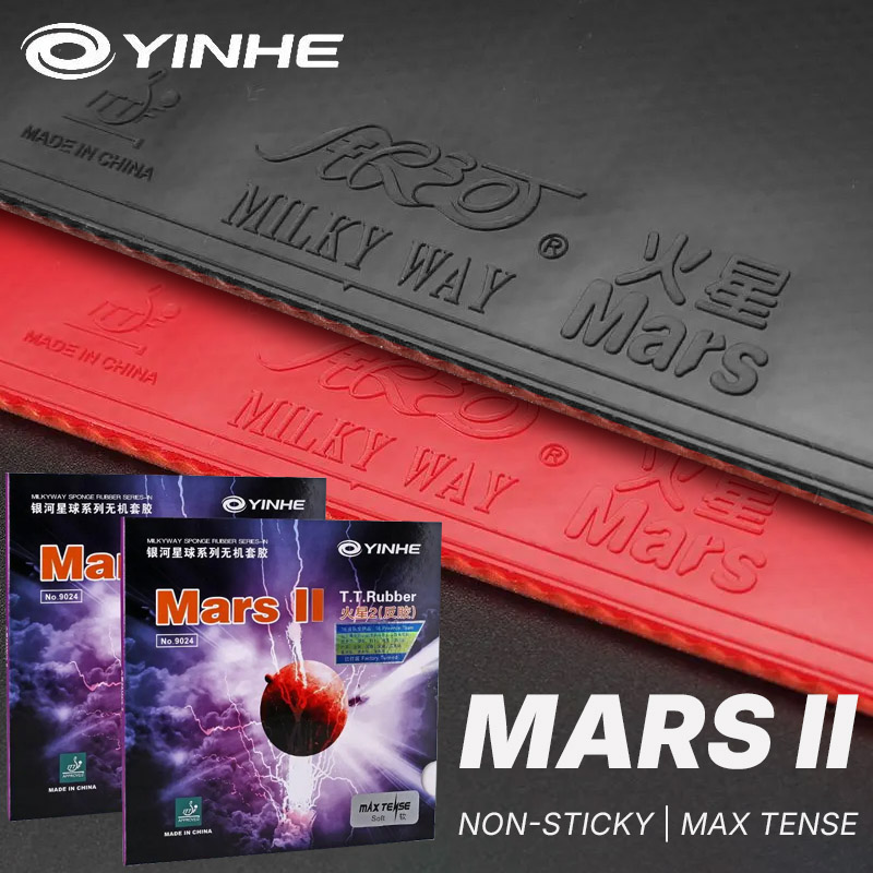 Table Tennis For Sale - YINHE MARS 2 tafeltennisrubber ITTF niet-plakkerig