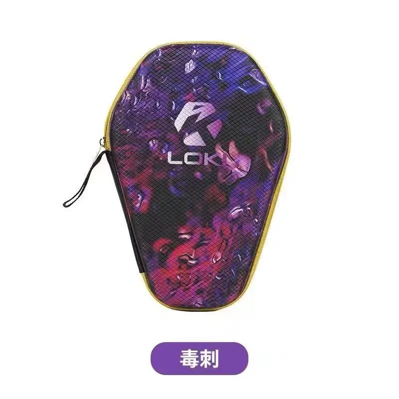 Table Tennis Protective Cover - LOKI Tafeltennis Racket Case Draakpatroon Draagbare