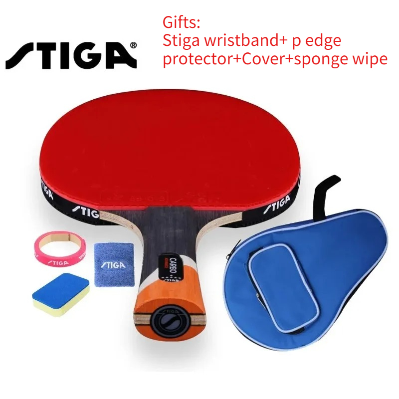 Table Tennis Bat Butterfly - Stiga 6 Stars Tafeltennisracket met dubbele
