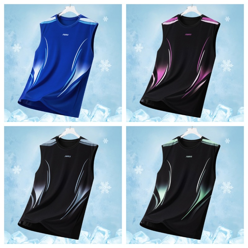 Table Tennis Shirt - Heren Modieus Ijszijde Los Comfortabel T-shirt