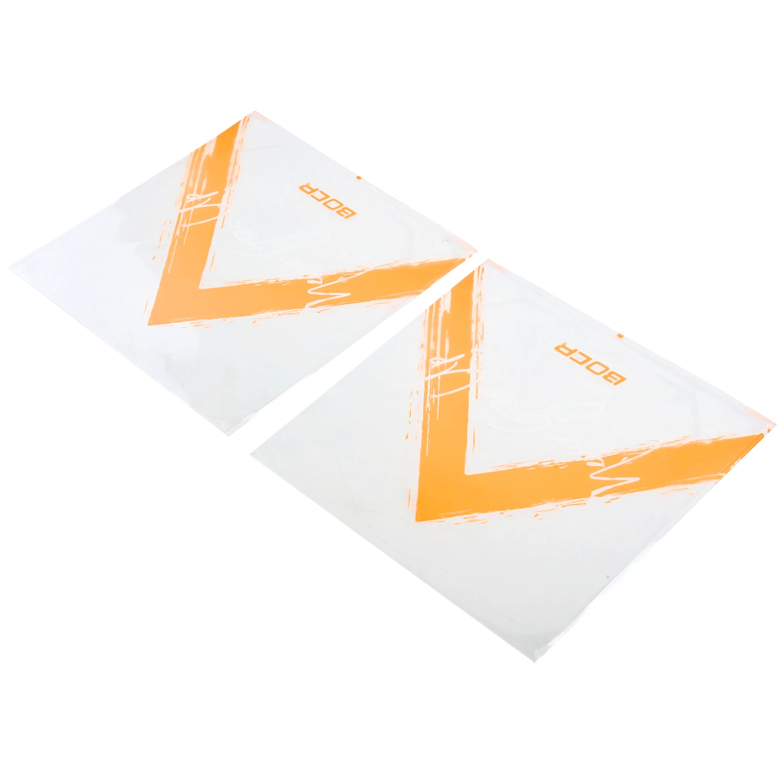 2-delige peddel rubberen besch - Table Tennis Rubber Protective Film recensie en prijs