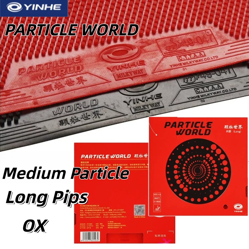 YINHE PARTICLE WORLD OX Tafelt - Table Tennis World recensie en prijs