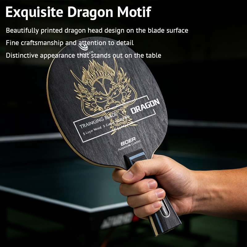 BOER DRAGON Tafeltennisbat 5 H - Table Tennis Bat Butterfly recensie en prijs