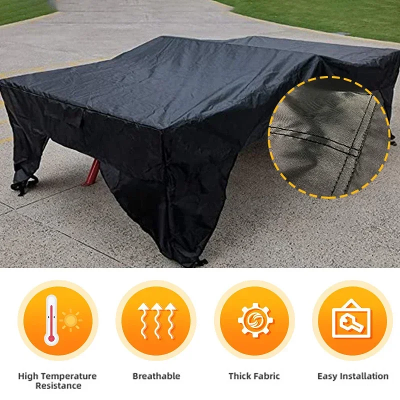 190T/210D Ping Pong Tafelhoes  - Table Tennis Protective Cover recensie en prijs