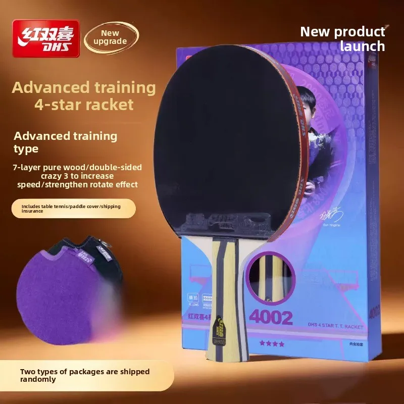 NIEUW Model DHS F4002 3002 500 - Table Tennis Bat Butterfly recensie en prijs