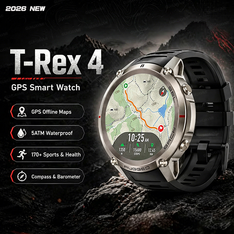 Nieuwe T-Rex 4 Militaire GPS S - Table Tennis World recensie en prijs