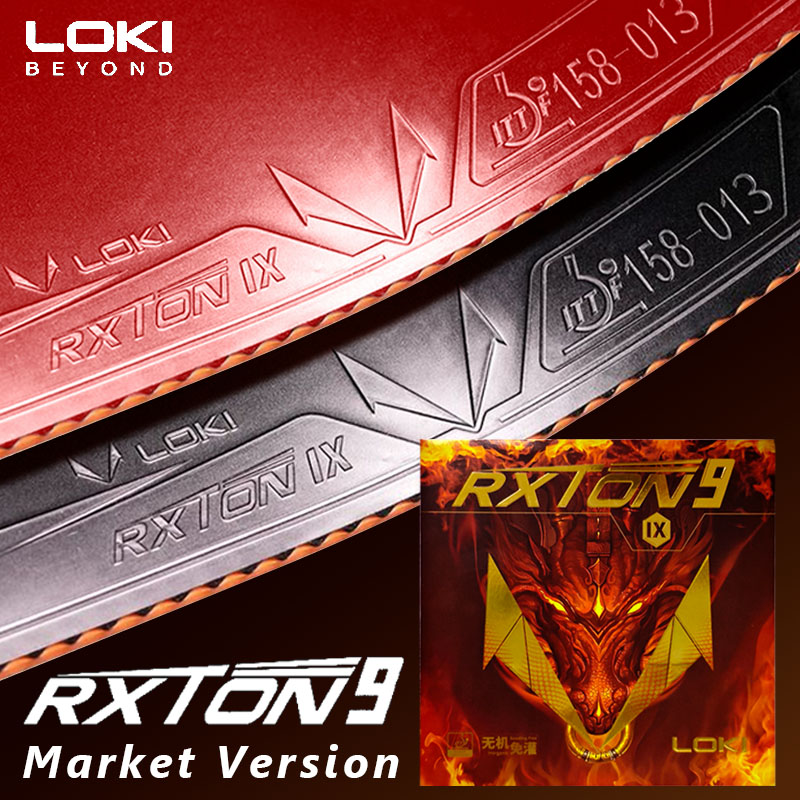 LOKI RXTON 9 Tafeltennisrubber - Table Tennis Rubber Protective Film recensie en prijs