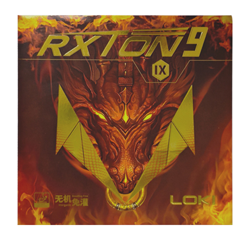 LOKI RXTON 9 Tafeltennisrubber - Table Tennis Rubber Protective Film recensie en prijs