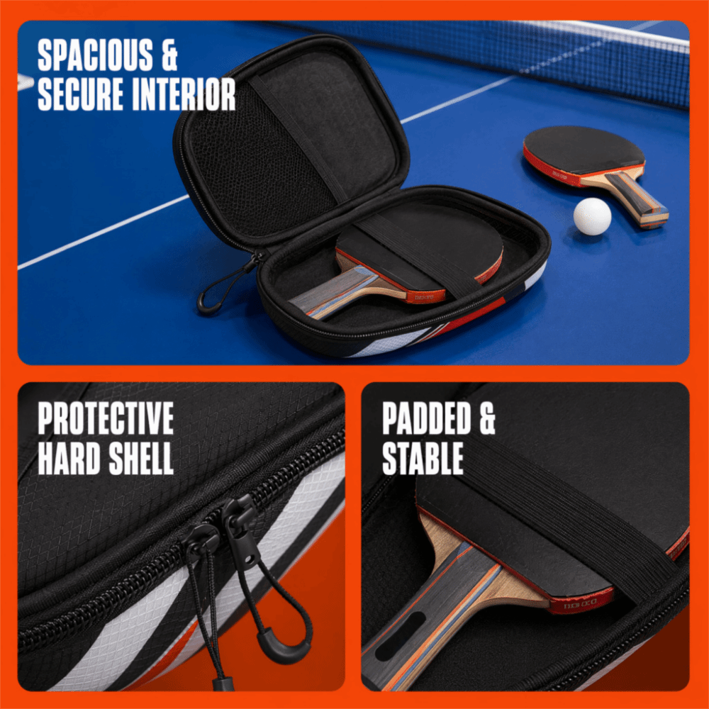 EVA tafeltennis racketkoffer S - Table Tennis Protective Cover recensie en prijs