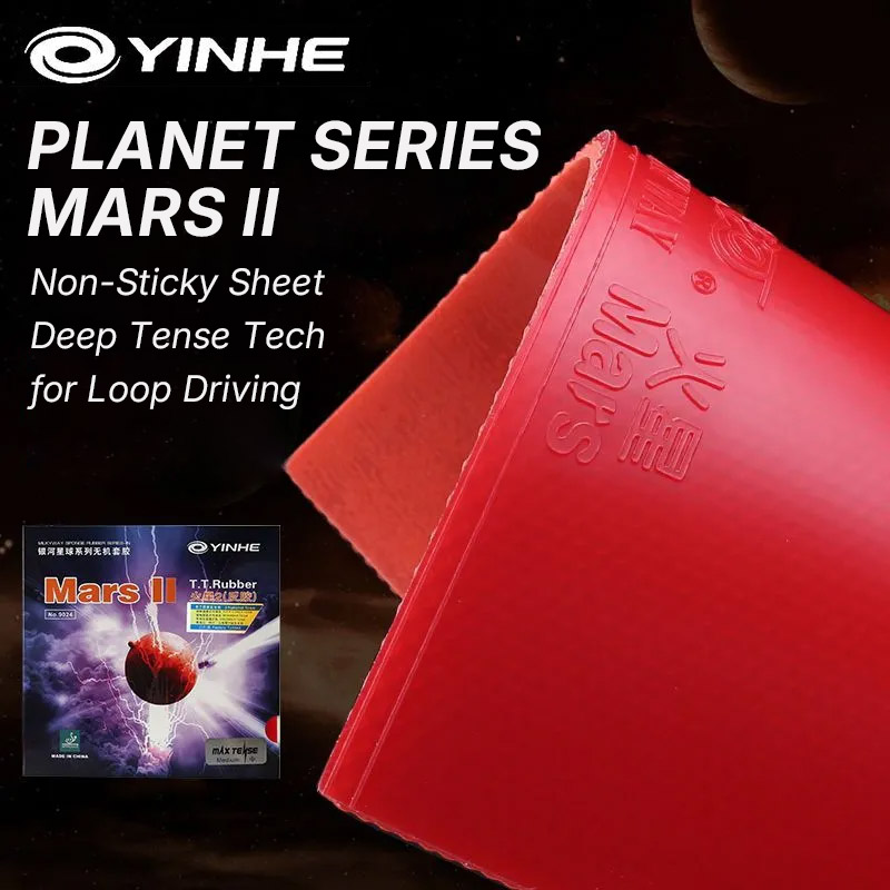 YINHE MARS 2 tafeltennisrubber - Table Tennis For Sale recensie en prijs