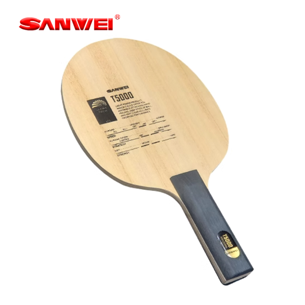 Origineel SANWEI T5000 Tafelte - Table Tennis Bat Butterfly recensie en prijs