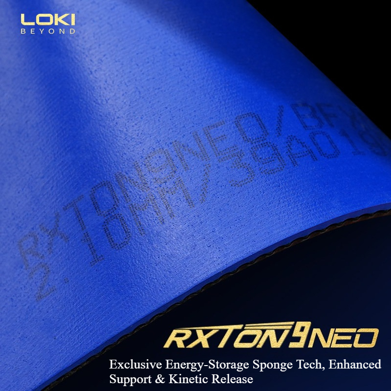 LOKI RXTON 9 NEO Tafeltennisru - Table Tennis Rubber Protective Film recensie en prijs