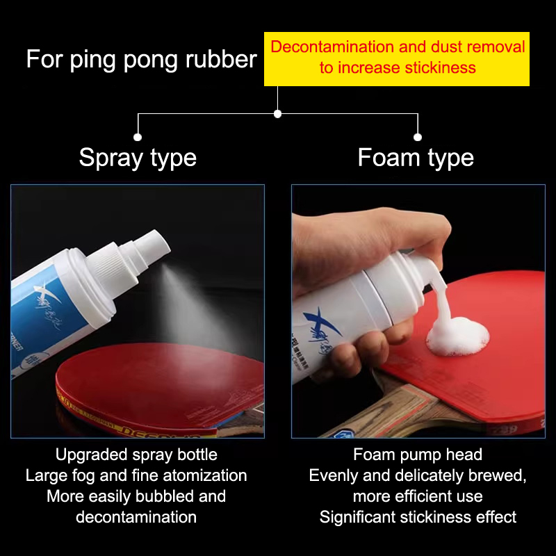 100 ml rubberen reiniger spray - Table Tennis Rubber Protective Film recensie en prijs